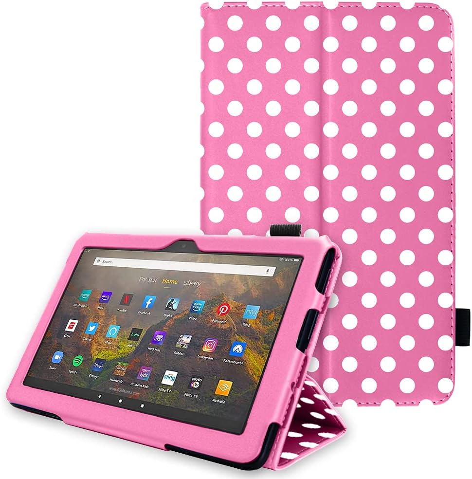 [Folio Case] Smart Cover Stand with Auto Sleep/Wake & Hand Strap for Amazon Fire Max 11" 2023 / 13th Generation