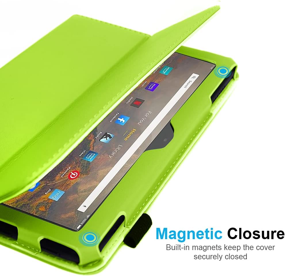 [Folio Case] Smart Cover Stand with Auto Sleep/Wake & Hand Strap for Amazon Fire Max 11" 2023 / 13th Generation