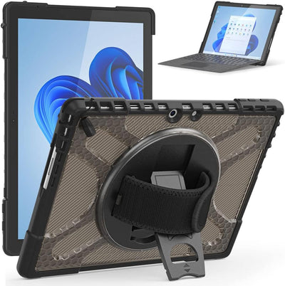 [X-Case] Rugged Armour Case with Stand, Hand & Shoulder Strap for Microsoft Surface Pro 9