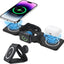3 in 1 Wireless Charger Pad Station, Fast Magnetic Charger Stand