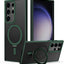[Fusion Armour Ring] Premium Tough Protective Magnetic Ring Kickstand Case, MagSafe Case for Samsung Galaxy S24 Ultra