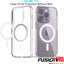 Apple iPhone 15 Pro Magnetic Case - Shockproof, Anti-Scratch, Slim & Light, Hybrid Drop Protection, Gel Bumper & Clear Hard Back MagSafe Case