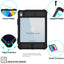 TECHGEAR iPad A16 Waterproof Case 11th Generation (11" / 2025) & iPad 10th Gen 10.9 inch – Poseidon Rugged Shockproof Cover with Screen Protector, Stand, Shoulder & Hand Strap