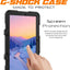 [G-SHOCK Case] Heavy Duty Long Survival Screen Protector Case for Samsung Galaxy Tab S6 Lite (SM-P610/P613/P615/P619/P620/P625)
