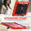 [ArmourSHIELD Case] Full Body Tough Rugged Case with Folding Stand & Screen Protector For Apple iPad 10.2" 2021/2020/2019 [9th/8th/7th Generation]