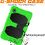 [G-SHOCK Case] Heavy Duty Long Survival Screen Protector Case for Samsung Galaxy Tab A9 8.7" (SM-X110 / SM-X115)