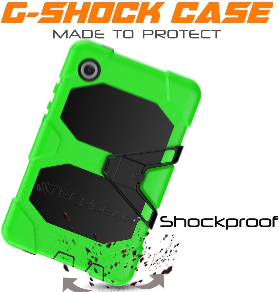 [G-SHOCK Case] Heavy Duty Long Survival Screen Protector Case for Samsung Galaxy Tab A9 8.7" (SM-X110 / SM-X115)