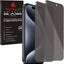 iPhone 15 Pro Anti Spy, Privacy Tempered Glass Screen Protectors