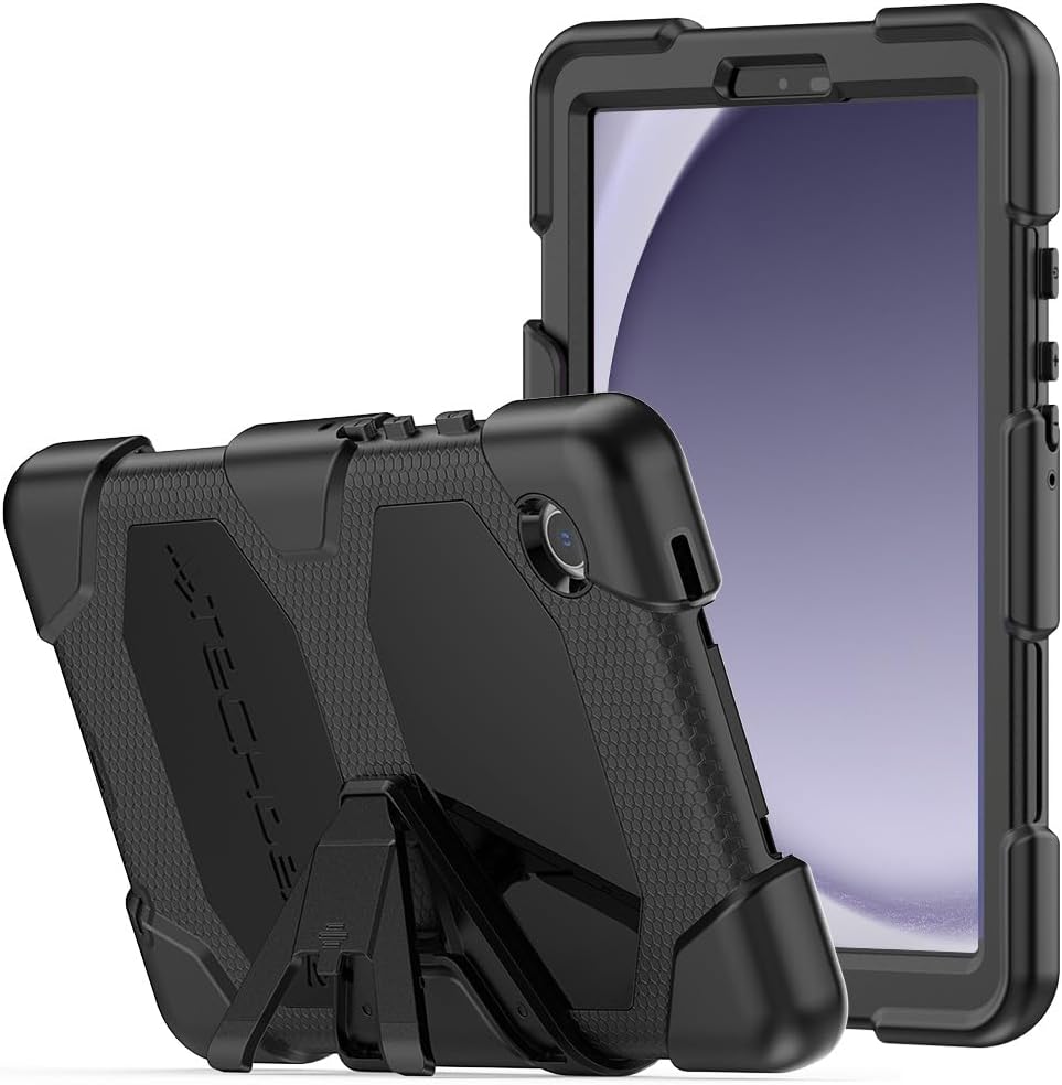 [G-SHOCK Case] Heavy Duty Long Survival Screen Protector Case for Samsung Galaxy Tab A9 8.7" (SM-X110 / SM-X115)