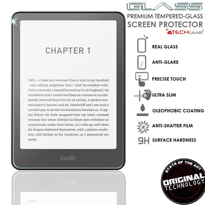 Amazon Kindle Paperwhite/Signature/Kids/Kindle Colorsoft (2024 / 12th Generation) Anti Glare, Matte Tempered Glass Screen Protectors