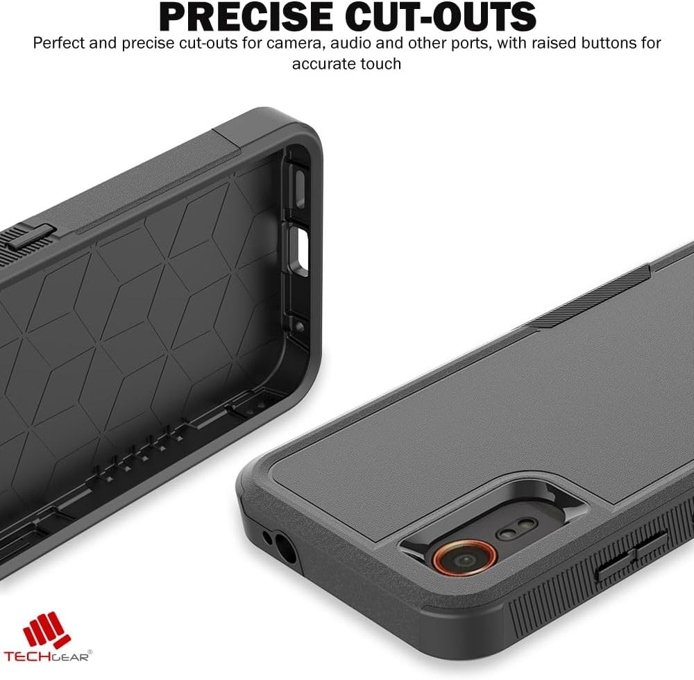 [Tough Armoured Case]  ShockProof, Rugged, Sturdy [Heavy Duty Protection] [Non-Slip] 2-Layer Impact Case for Samsung Galaxy XCover 7 5G