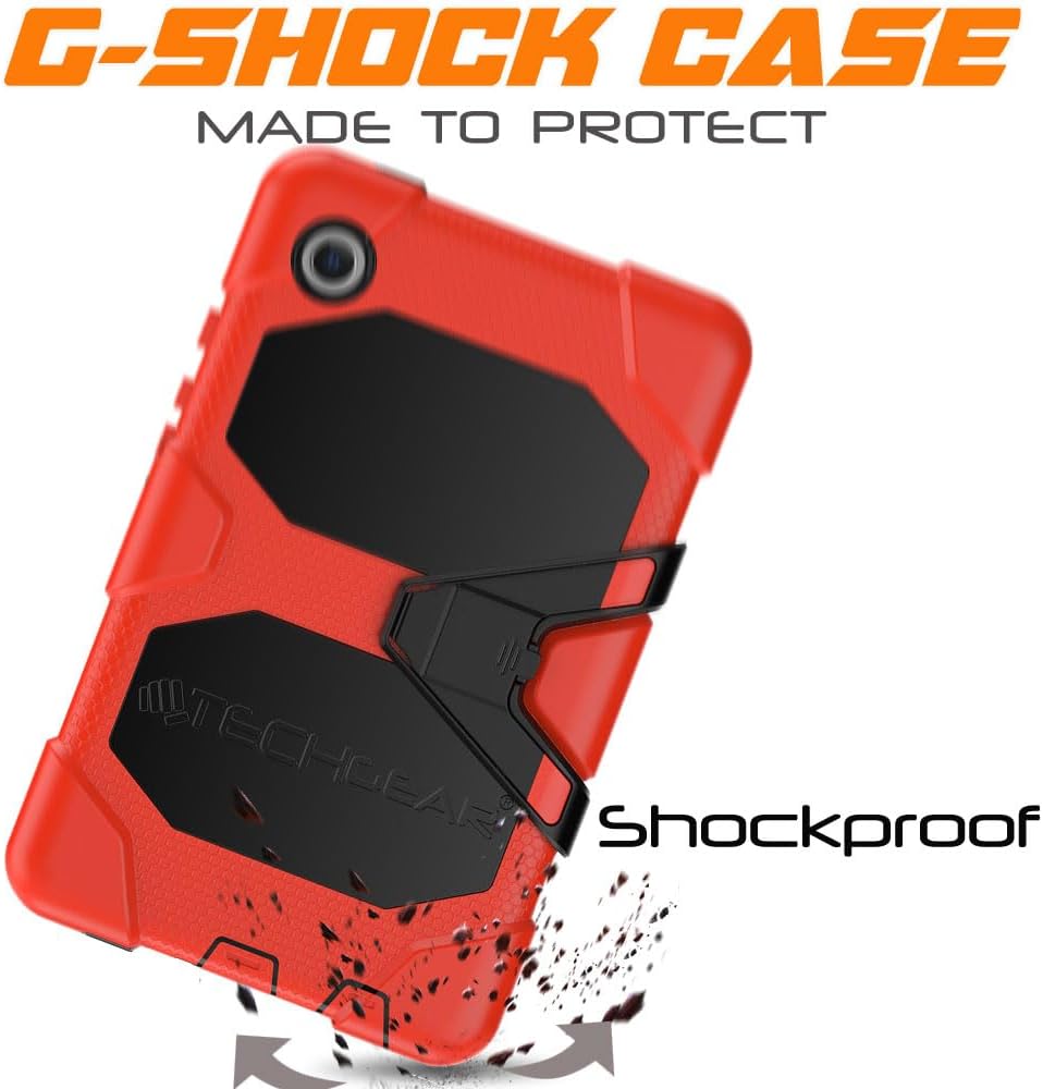 [G-SHOCK Case] Heavy Duty Long Survival Screen Protector Case for Samsung Galaxy Tab A9 8.7" (SM-X110 / SM-X115)