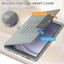 [Enduro Case] Tough Strong Magnetic & Flip Case [Auto Sleep/Wake] Cover with Multi-Angle Stand & Card Slot For Samsung Tab A9 8.7" (SM-X110 / X115)