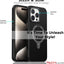 Premium Liquid Silicone Shockproof Anti-Scratch Magnetic Kickstand Case, Soft Microfibre Lining, Compatible with MagSafe Case for iPhone 15 Pro 6.1"