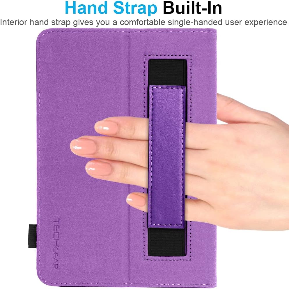 [Folio Case] Smart Cover Stand with Auto Sleep/Wake & Hand Strap for Samsung Galaxy Tab A9 Plus 11" (SM-X210 / SM-X215)