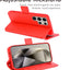 [Wallet Case] Protective Cover with Cash & Card Holder, Stand and Wrist Strap For Samsung Galaxy S24 Ultra