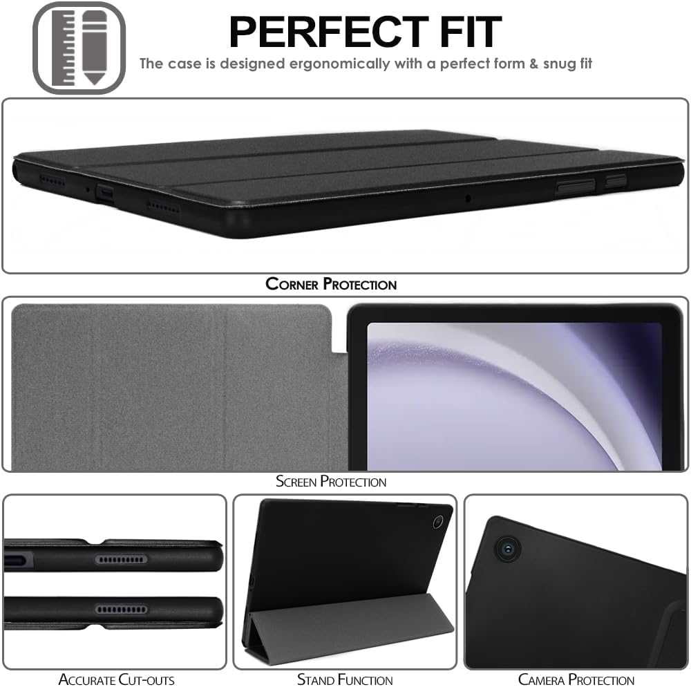 [Smart Case] Slim Stand Cover with Auto Sleep/Wake foR Samsung Galaxy Tab A9 Plus 11" 2023 (SM-X210 / SM-X215)