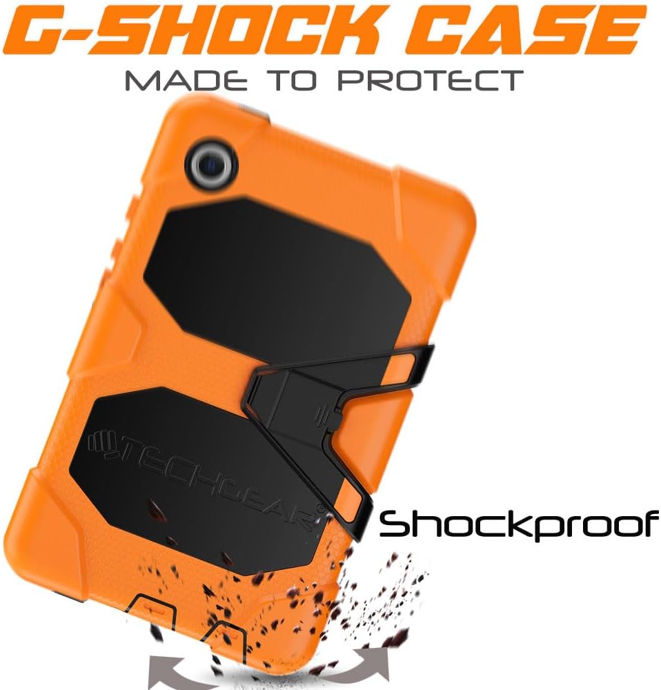 [G-SHOCK Case] Heavy Duty Long Survival Screen Protector Case for Samsung Galaxy Tab A9 8.7" (SM-X110 / SM-X115)