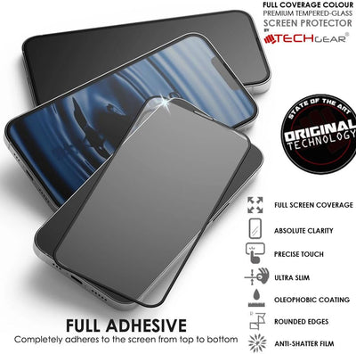 iPhone 16 Plus Full Coverage 3D Tempered Glass Screen Protectors