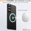 TECHGEAR Carbon Fibre Case for Samsung Galaxy S26 - Magnetic Slim Shockproof Hard Back Cover, Wireless Charging Compatible