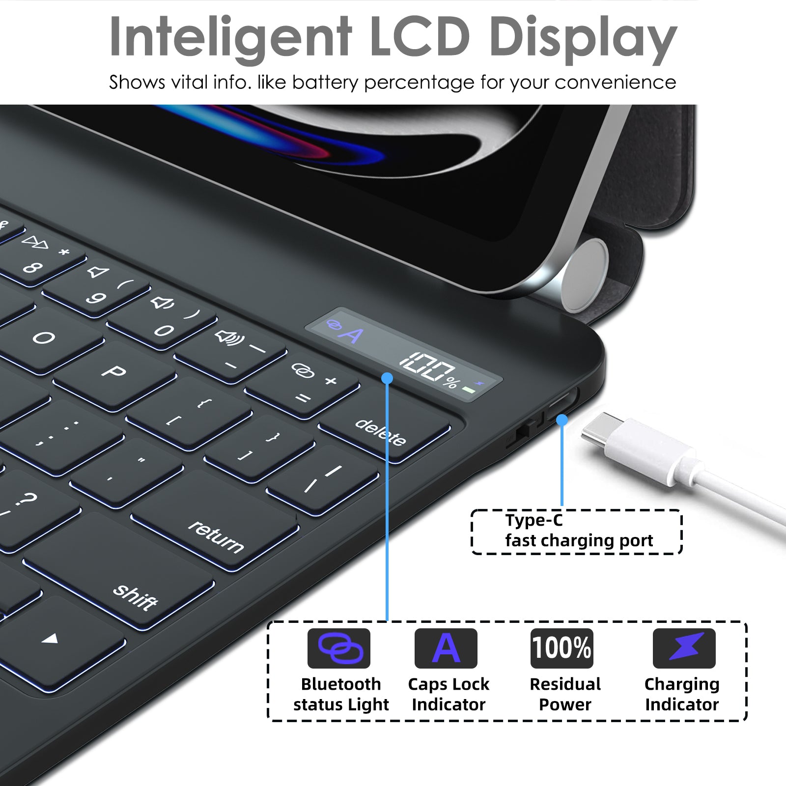 TECHGEAR Magic Keyboard for iPad Pro 11