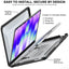 TECHGEAR BallisticWrap Case for MacBook Neo 13" (2026 A18 Pro) - Student Laptop Tough Hard Shell Cover with Kickstand, Shockproof TPU Edges