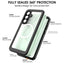 TECHGEAR Waterproof Magnetic Case for Samsung Galaxy S26 – IP68 Shockproof 360° Full Body Sealed Cover with Built-In Screen Protector