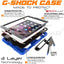 [G-SHOCK Case] Heavy Duty Long Survival Screen Protector Case for iPad 9.7" 2018 / 2017