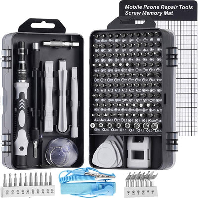 139 in 1 Precision Mini Screwdrivers Set, Magnetic DIY Electronic Repair Tools Kit for iPhone Mobile Laptop PC Mac Watch Glasses etc
