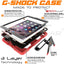 [G-SHOCK Case] Heavy Duty Long Survival Screen Protector Case for iPad 9.7" 2018 / 2017