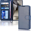 [Wallet Case] Protective Cover with Cash & Card Holder, Stand and Wrist Strap For Samsung Galaxy S24 Ultra