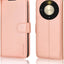[Wallet Case] Protective Cover with Cash & Card Holder, Stand and Wrist Strap [RFID BLOCKING] For Honor Magic 6 Lite 5G