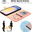 [Leather Wallet Case] Protective Cover with Cash & Card Holder, Stand and Wrist Strap For Samsung Galaxy A25 5G