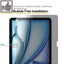 Apple iPad Air 13 inch 2025 / 2024, 7th & 6th Generation Anti Spy, Privacy Tempered Glass Screen Protectors