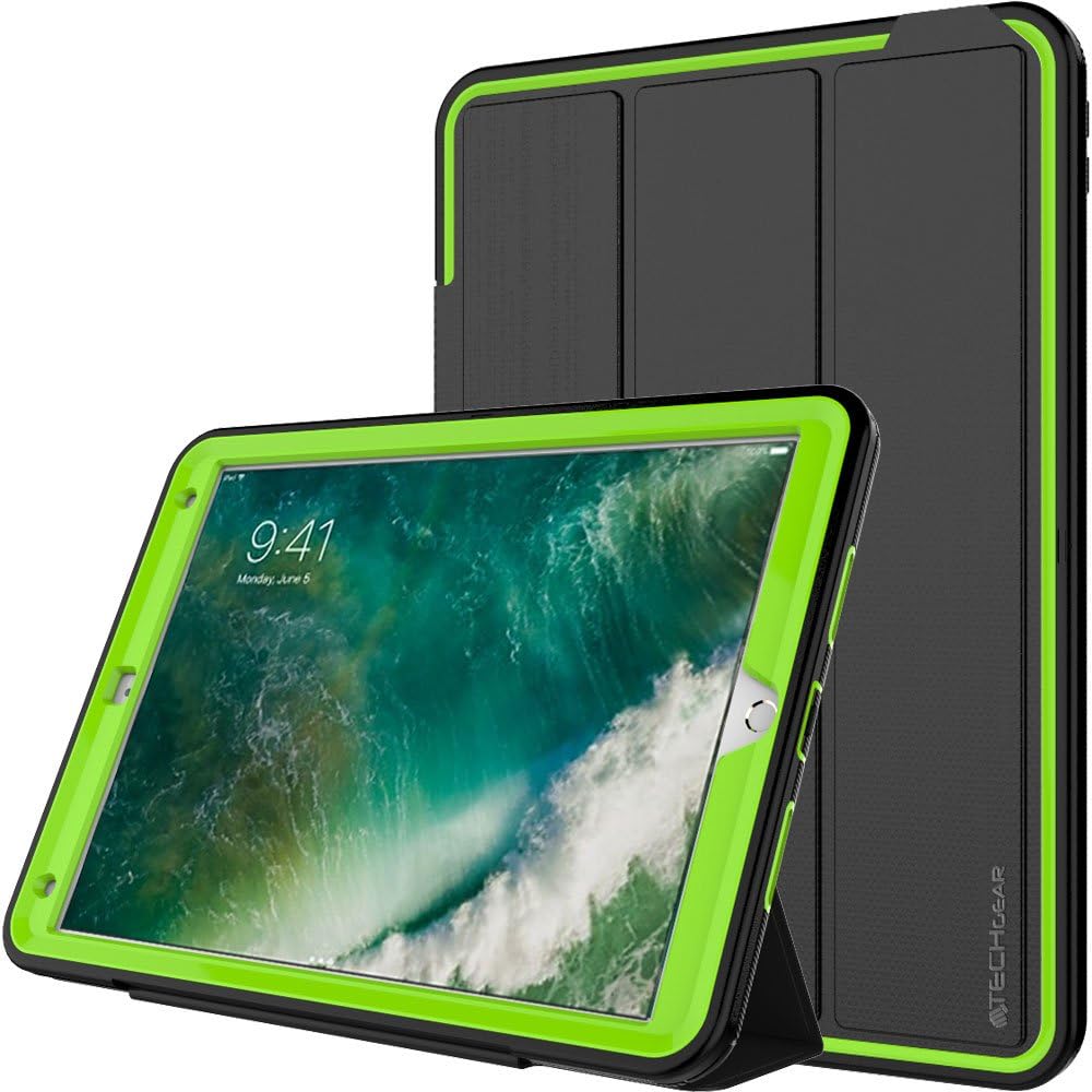 [D-FENCE Case] Tough & Rugged Smart Case For Apple iPad Air 3 2019, iPad Pro 10.5"