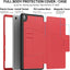 [Enduro Case] Tough Strong Magnetic & Flip Case [Auto Sleep/Wake] Cover with Multi-Angle Stand & Card Slot For Samsung Tab A9 Plus 11" (SM-X210/X215)