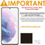 [3 Pack] Samsung Galaxy S24 Plus Clear Film Screen Protector