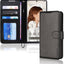 [Wallet Case] Protective Cover with Cash & Card Holder, Stand and Wrist Strap For Google Pixel 8 Pro