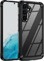 [Fusion Armour Case] Premium Hybrid Tough Heavy Duty, Clear Back, Bumper Case for Samsung A54 5G