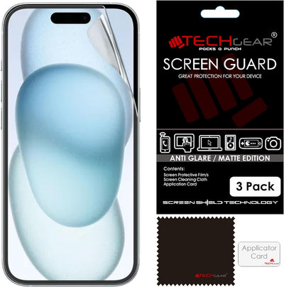 iPhone 15 Plus Anti Glare, Matte Film Screen Protectors