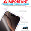 IPhone 16 Pro Max Anti Glare, Matte Film Screen Protectors