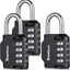 4-Dial Heavy Duty Weatherproof Combination Padlock