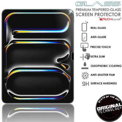 Apple iPad Pro 13" (M4) 2024, 7th Generation Anti Glare, Matte Tempered Glass Screen Protectors