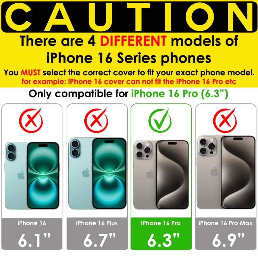 IPhone 16 Pro Clear Film Screen Protectors