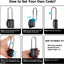 4-Dial Heavy Duty Combination Padlock [2.6" Long Shackle]