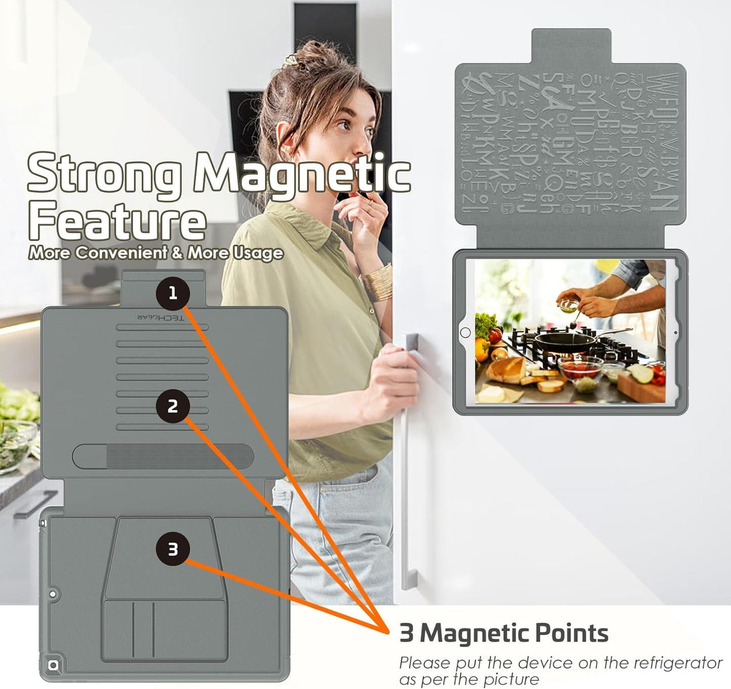 [Enduro Case] Tough Strong Magnetic & Flip Case [Auto Sleep/Wake] Cover with Multi-Angle Stand & Card Slot For Apple iPad 10.2" 2021-2019 9th-7th Gen