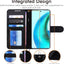 [Wallet Case] Protective Cover with Cash & Card Holder, Stand and Wrist Strap [RFID BLOCKING] For Honor Magic 6 Lite 5G