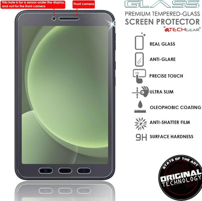 Samsung Galaxy Tab Active 5 8.0" 2024 (SM-X306) Anti Glare, Matte Tempered Glass Screen Protectors