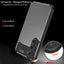 [CarbonFlex Case] Flexible, Shockproof, Ultra Slim, Soft TPU Protective Shell Cover with Carbon Fibre Detailing for Samsung Galaxy S24 Plus