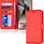 [Wallet Case] Protective Cover with Cash & Card Holder, Stand and Wrist Strap For Samsung Galaxy S24 Ultra